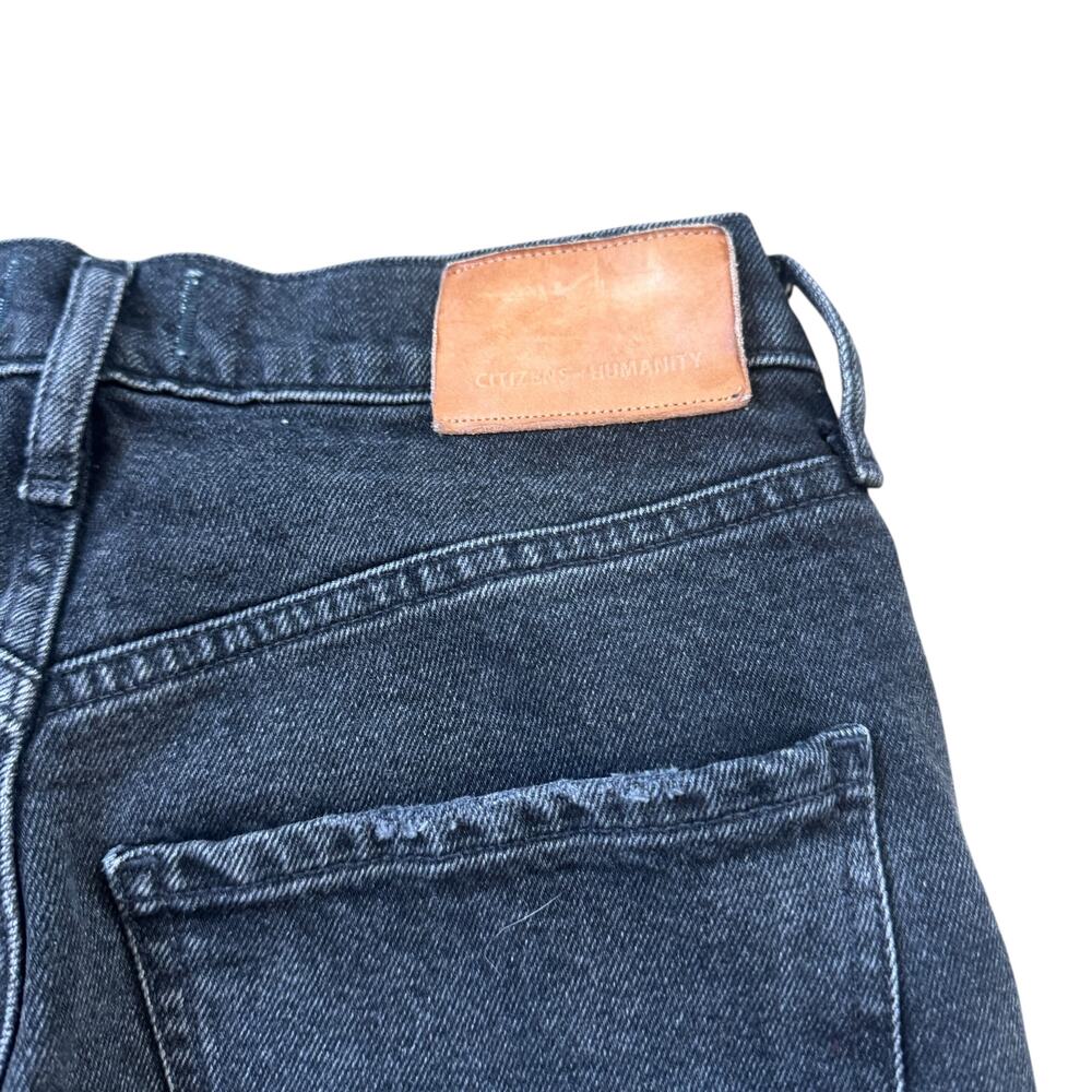 Citizens of Humanity Jolene High Rise Vintage Slim Jean Stormy Wash - Picture 6 of 11